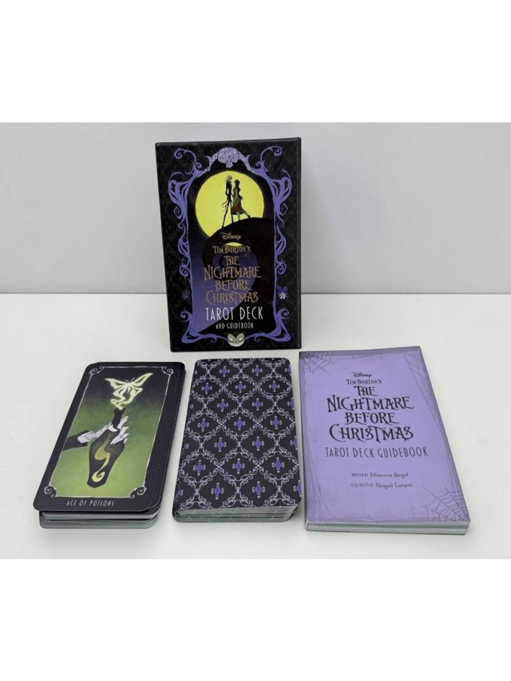 The Nightmare Before Christmas Tarot Deck & Guidebook Abigail Larson Art Disney